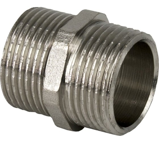 Ниппель 1 1/4'' нар/нар никель RTP 549745