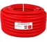 Гофрированная труба РОСТерм ПНД d32 мм., 100 м., красная Corpipe20r100 1