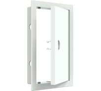 Люк-дверца ревизионная EVECS 122x172 с фланцем 98x148 с ручкой АБС 89-094 Л1015Р