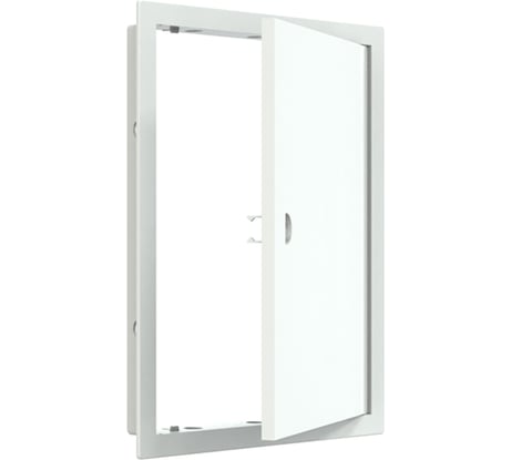 Люк-дверца ревизионная EVECS 218x268 с фланцем 196x246 с ручкой АБС 89-107 Л2025Р