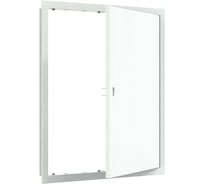 Люк-дверца ревизионная EVECS 368x368 с фланцем 346x346 с ручкой АБС 87-691 Л3535Р