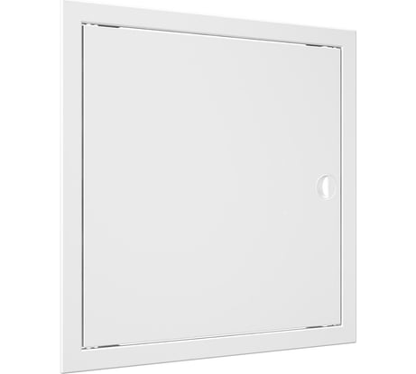 Ревизионная люк-дверца EVECS Л3535Р 368x368, с фланцем, 346x346, с ручкой АБС 87-691