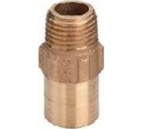 Переходная вставка VIEGA otop с резьбой H, 22x3/4, бронза 117894