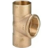 Тройник VIEGA otop с переходом на резьбу Вн бронза 42x1 1/2x42 157678