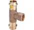 Тройник VIEGA otop Profipress G, c SC-Contur, 35x1/2x35, бронза 352769 1