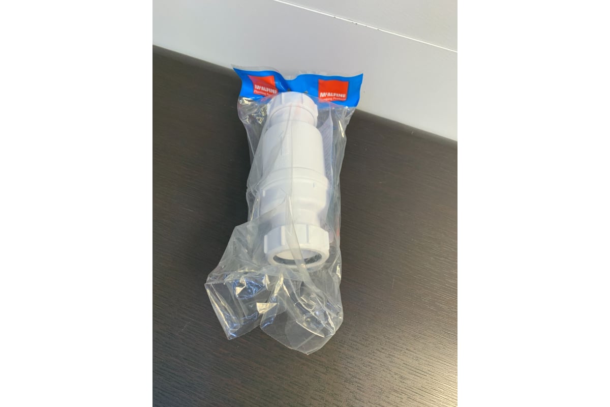 Сифон McAlpine тип сухой гидрозатвор 40-40 мм (пакет) MRNRV40C-PB ...