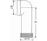 Фановая труба McAlpine 90 град.-28.5 см MRWC11 5