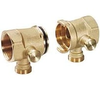 Конечные элементы модульного коллектора Giacomini 1x3/4ExDN32 2 шт. R53STY106