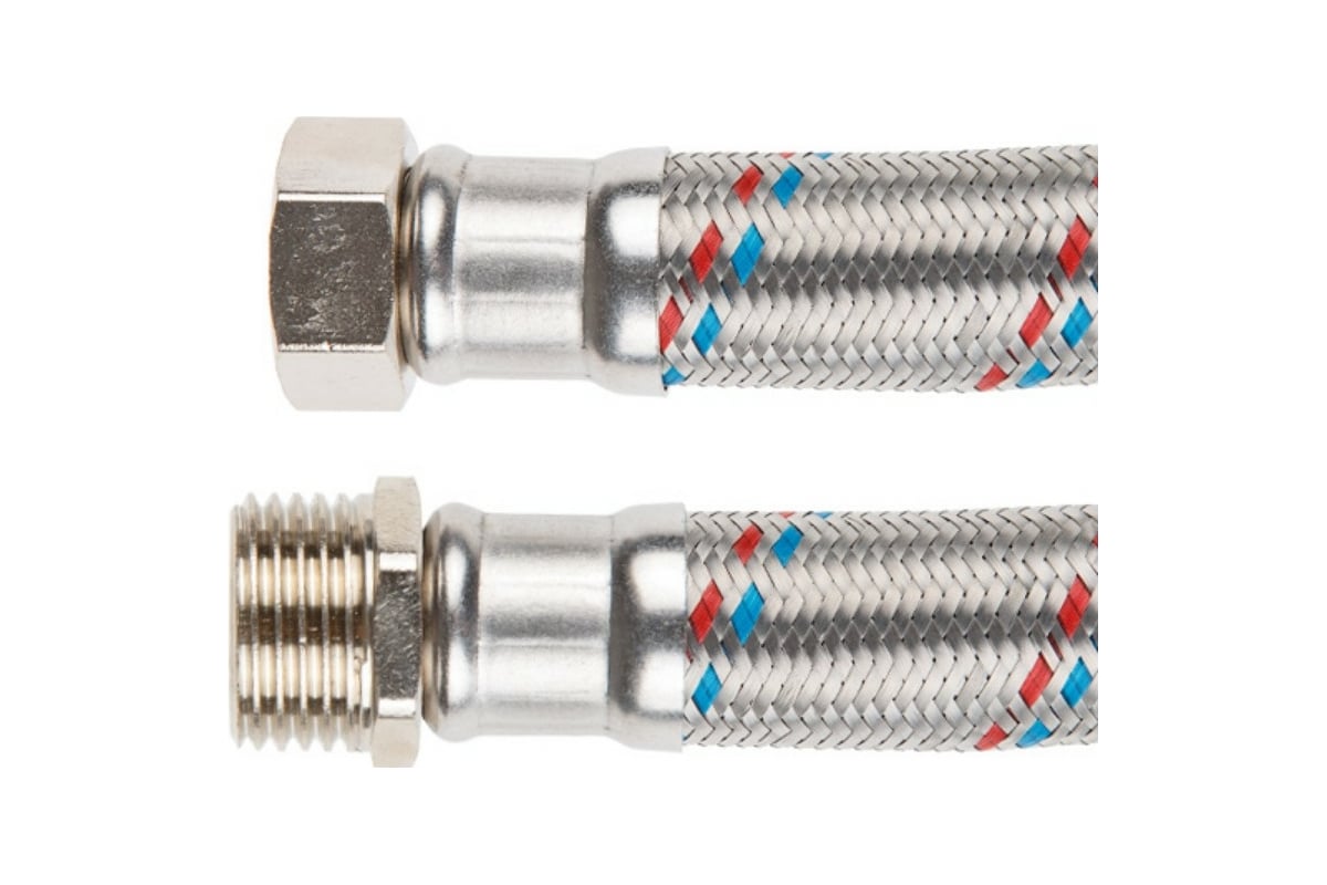 Гибкая подводка для воды AV Engineering гайка 1, штуцер 1 80 см ...