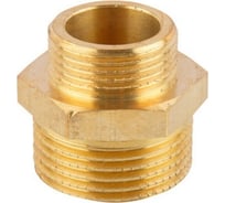 Латунный редукционный ниппель AV Engineering наружная-наружная 1x3/4 AVE303011