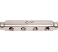 Коллектор AV Engineering 1/2x4 выхода, двухсторонний AVE155019