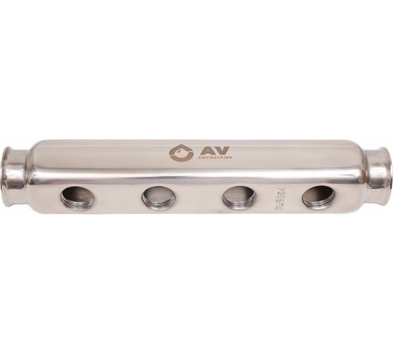 Коллектор AV Engineering 1/2x4 выхода, двухсторонний AVE155019