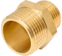 Латунный редукционный ниппель AV Engineering наружная-наружная 3/4x1/2 AVE303009