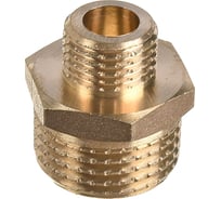 Латунный ниппель AV Engineering редукционный наружная-наружная 1/2x1/4 AVE303007 22939191