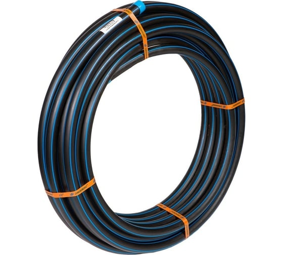 Труба для питьевой воды Джилекс PE100 25x1,6 PN 10 ТУ 2248-006-61533394-2010 бухта 20 м «ХИТ» 9487