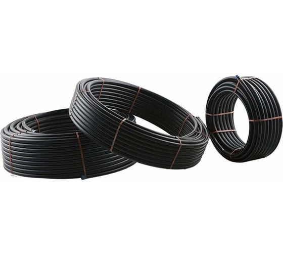 Труба для питьевой воды Джилекс PE100 25x1,6 PN 10 ТУ 2248-006-61533394-2010 бухта 50 м «ХИТ» 9488