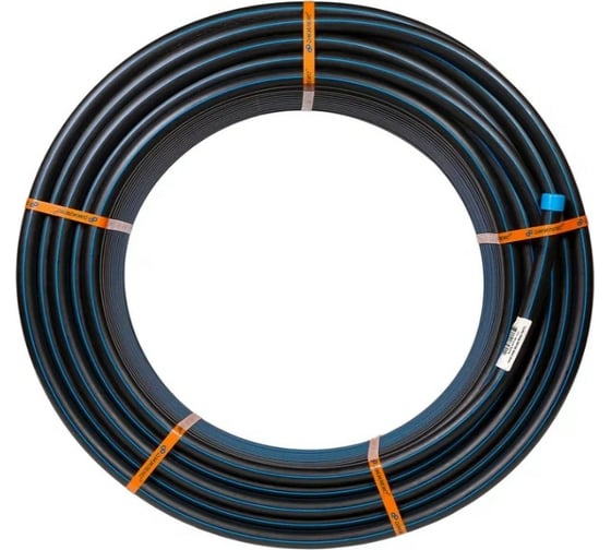 Труба для питьевой воды Джилекс PE100 20x1,6 PN 10 ТУ 2248-006-61533394-2010 бухта 100 м «ХИТ» 9485