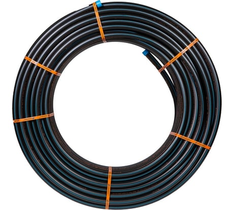 Труба для питьевой воды Джилекс PE100 25x1,6 PN 10 ТУ 2248-006-61533394-2010 бухта 100 м «ХИТ» 9489