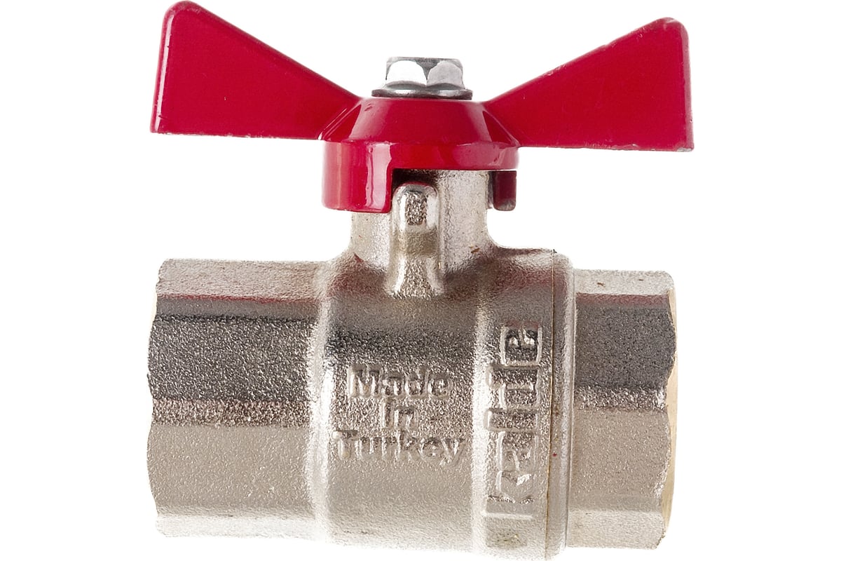 Шаровый кран ECO 1/2 вр/вр ручка бабочка Kalde 0KV4000 - выгодная цена ...