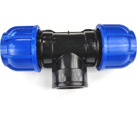 Тройник ПНД переходной 50хВР 1 1/2"х50 Boutte 1649397