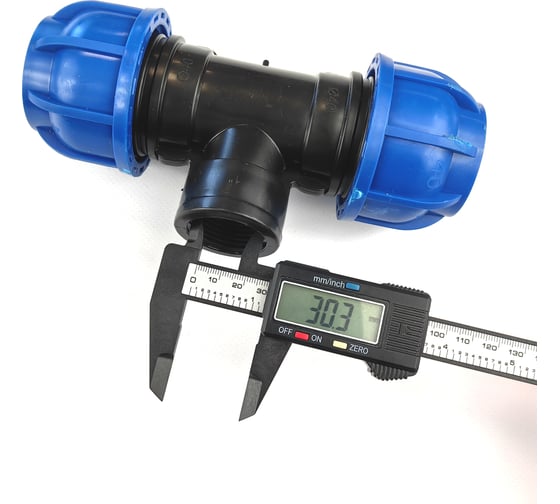 Тройник ПНД переходной 40хВР 1"х40 Boutte 1649380