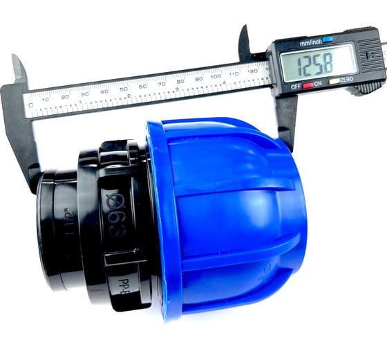 Муфта ПНД соединительная 63 - ВР 1 1/2" Boutte 1649557