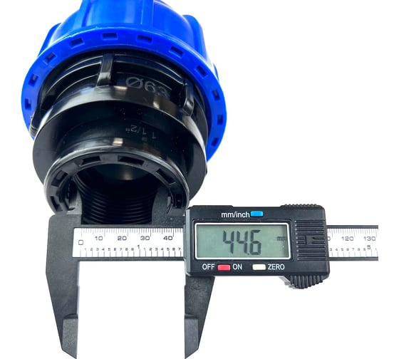 Муфта ПНД соединительная 63 - ВР 1 1/2" Boutte 1649557