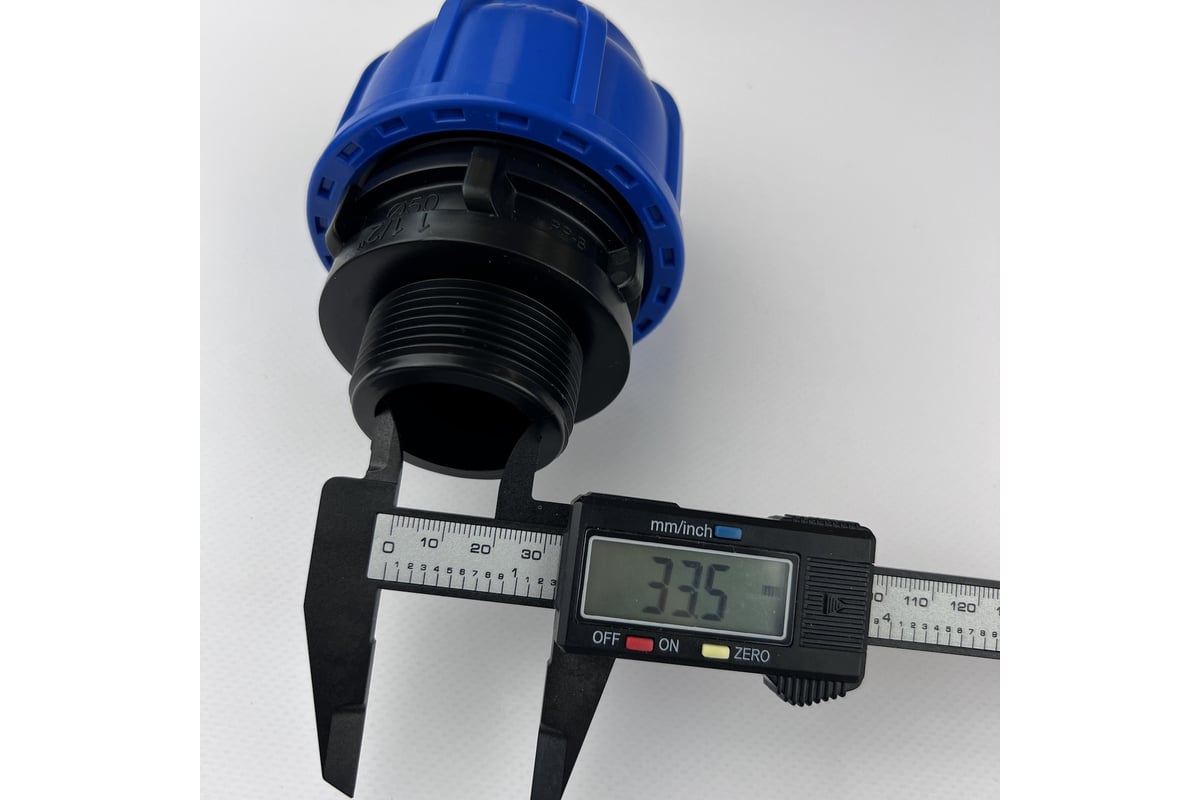 Муфта ПНД соединительная 50 - НР 1 1/2" Boutte 1649588 - выгодная цена ...