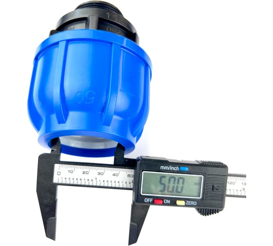 Муфта ПНД соединительная 50 - НР 1 1/2" Boutte 1649588