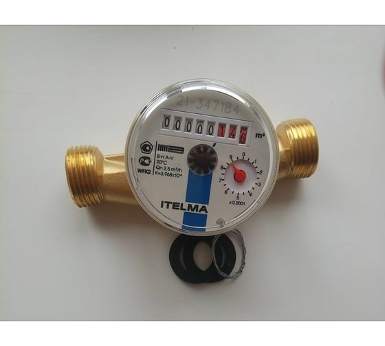 Счетчик холодной воды ITELMA ХВС ДУ-20 L=130 без КМЧ WFK20.E130 WFK20.E130-0-R-L-0-IP54