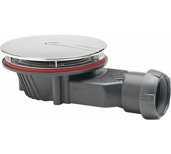 Сифон для душевого поддона Wirquin SLIM сверхплоский сухой затвор слив ...