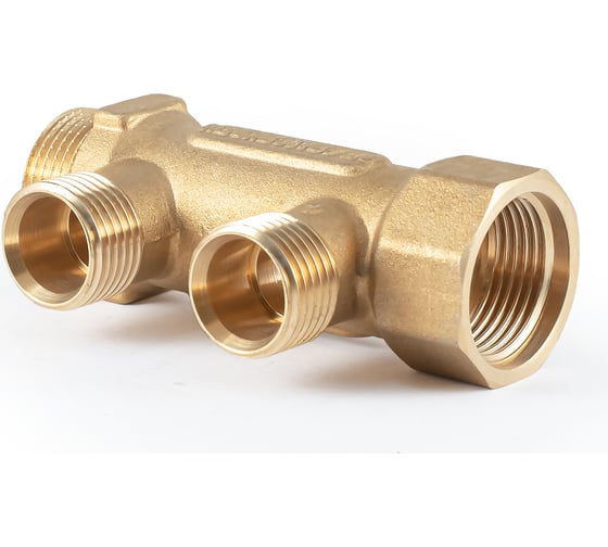 Латунный коллектор PROFACTOR в/н 3/4" х 2 вых 1/2"нар PF MF 262.2