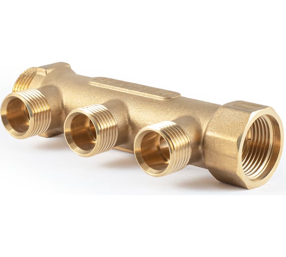 Коллектор латунный PROFACTOR в/н 3/4" х 3 вых 1/2"нар PF MF 262.3