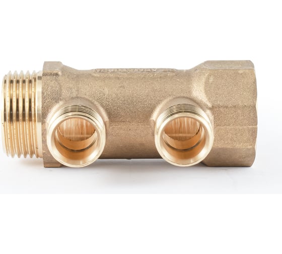 Коллектор латунный PROFACTOR в/н 1" х 2 вых 1/2" нар PF MF 263.2