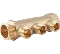 Коллектор латунный PROFACTOR в/н 1" х 3 вых 1/2" нар PF MF 263.3
