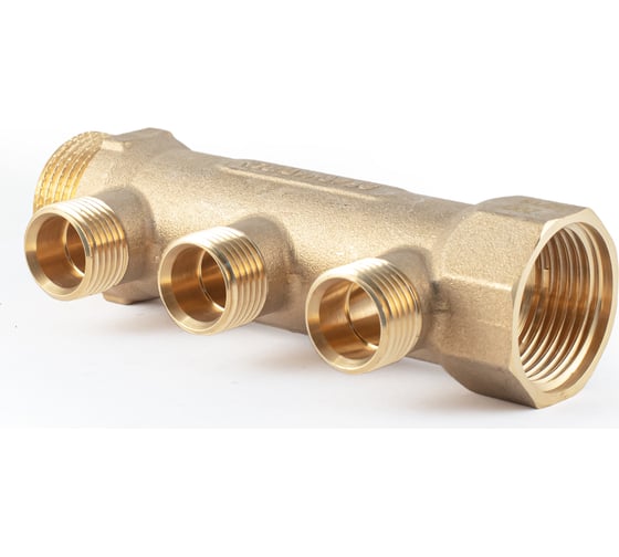 Коллектор латунный PROFACTOR в/н 1" х 3 вых 1/2" нар PF MF 263.3