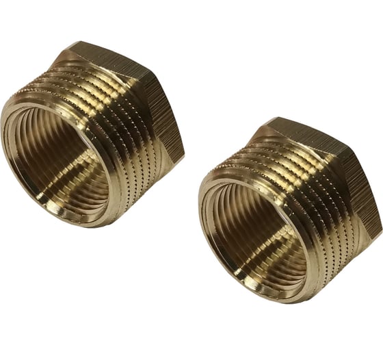 Футорка HG 1" НР x 1/2" ВР, 2 шт 1648987