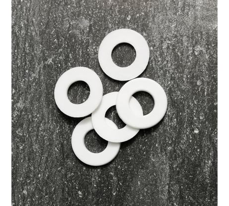 Фторопластовая прокладка кислородного баллона Профитт 10x22x2 - 5 шт. 2226308