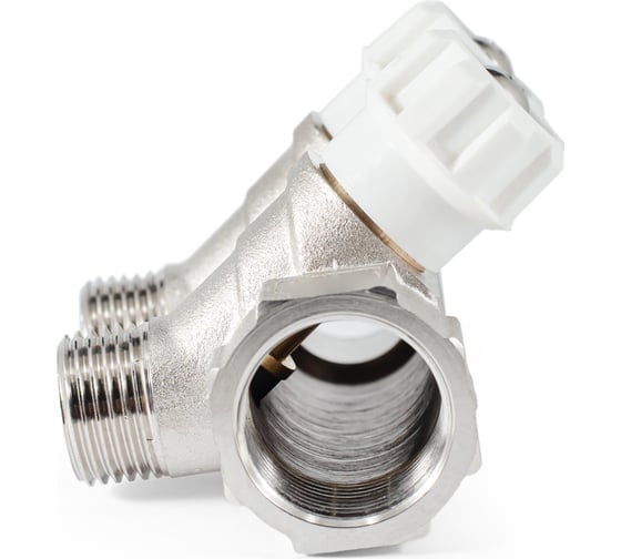 Коллектор с регулировочными вентилями PROFACTOR в/н 3/4" х 2 вых 1/2"нар  PF MV 268.2