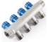 Коллектор с регулировочными вентилями PROFACTOR в/н 3/4" х 4 вых 1/2"нар PF MV 268.4 9