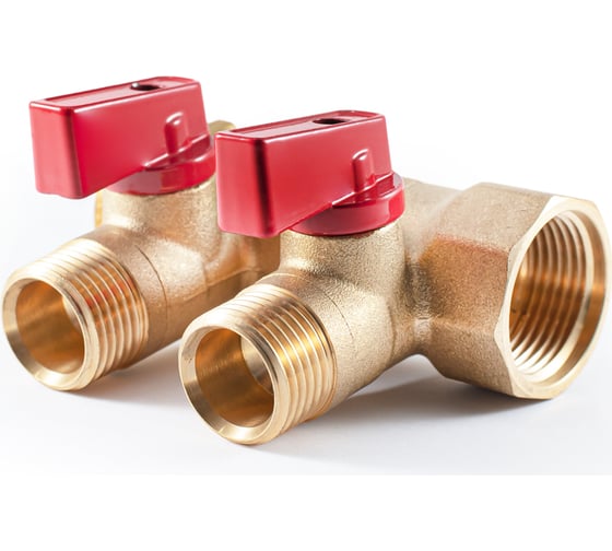 Коллектор с шаровыми кранами PROFACTOR  в/н 3/4" х 2 вых 1/2"нар PF MV 264.2
