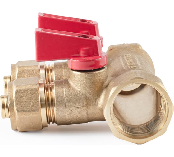 Коллектор с шаровыми кранами PROFACTOR в/н 3/4" х 2 вых 16 цанга PF MVP 266.2