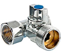 Тройник с шаровым краном VT256 (1/2"х3/4"х1/2") для трубопровода VALTEC 00000129
