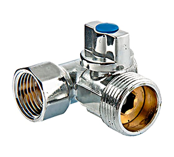 Тройник с шаровым краном VT256 (1/2"х3/4"х1/2") для трубопровода VALTEC 00000129 1