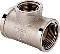 Тройник переходной VT750 (1"х1/2"х1"; внутренняя) для трубопровода VALTEC 00000676