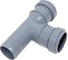 Канализационный тройник АТЛАС ПЛАСТ 90 град. DN 32 SPCT90032032 2
