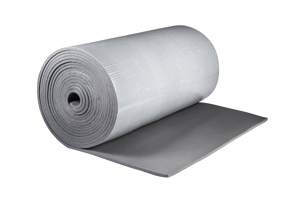 Теплоизоляционный рулон РУ-ФЛЕКС ВЕНТ-СК 19x1000-10 10 м2 8166 ...