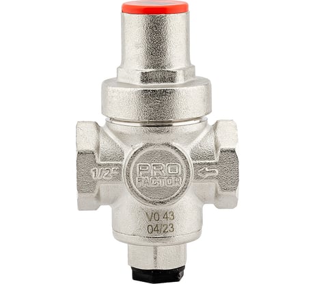 Редуктор давления PROFACTOR поршневой, c коннектором манометра 1/2" PF PRV 251.15