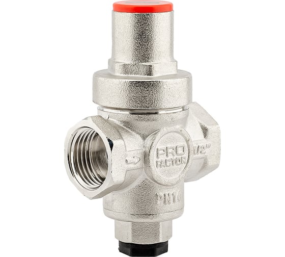 Редуктор давления PROFACTOR поршневой, c коннектором манометра 1/2" PF PRV 251.15