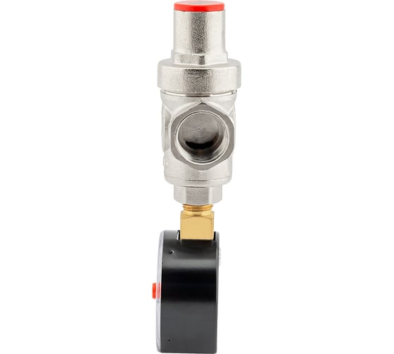 Редуктор давления  PROFACTOR поршневой, c манометром 1/2" PF PRV 251.15G
